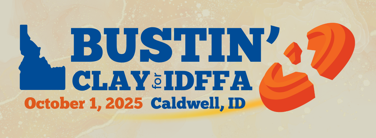 Bustin' Clay for Idaho FFA Sporting Clay Tournament
